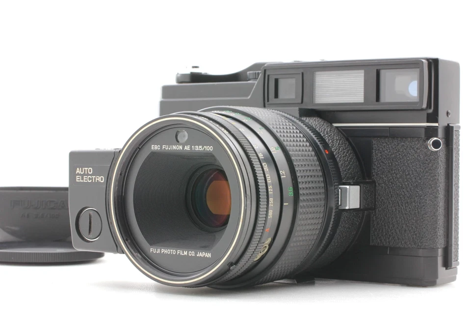 ⏯️ Raro [COMO NUEVO con Capucha] Cuerpo de Cámara Fuji Fujica GM670 AE 100mm F3.5 Lente JAPÓN Foto 2 de 4