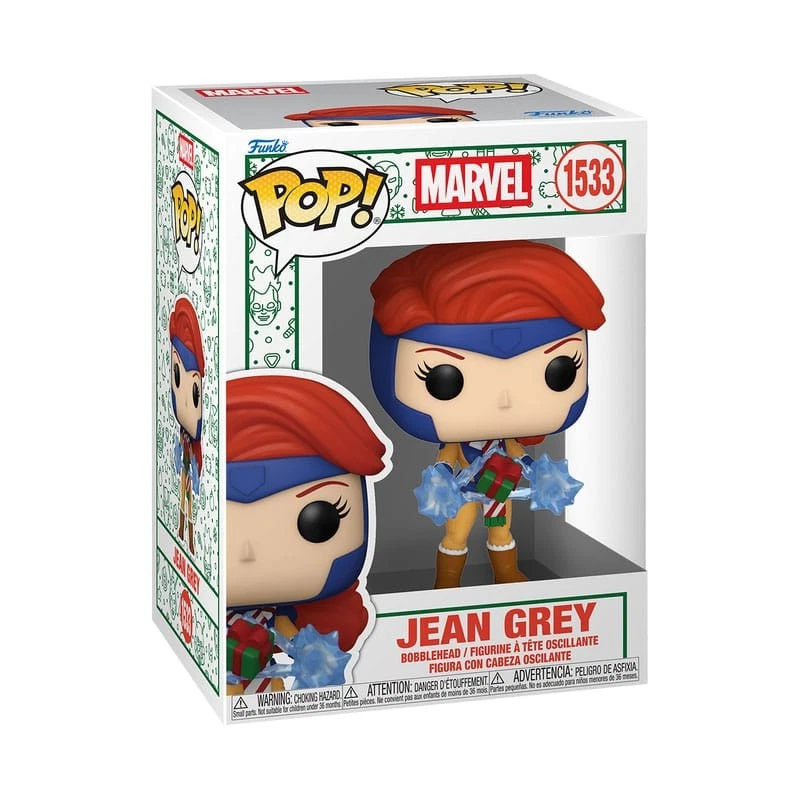 Marvel Pop! Vinyl Holidivas Jean Gray 9 cm Funko Figure Funko - Photo 2/2