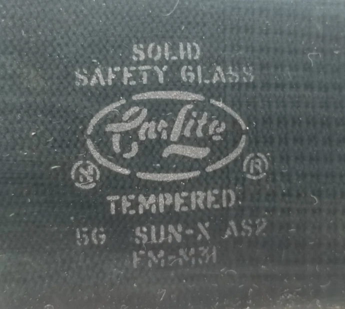 Окно двери стекла справа 1966 Mercury Monterey Marauder 66 fastback хардтоп - Изображение 3 из 4