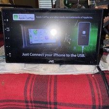 JVC KW-M560BT 6.8" Bluetooth Digital Media Car Play/Android Receiver Backup Cam