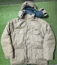 Vintage Eddie Bauer Ridge Line Goose Down Puffer Coat Mens XL Tall Made In USA