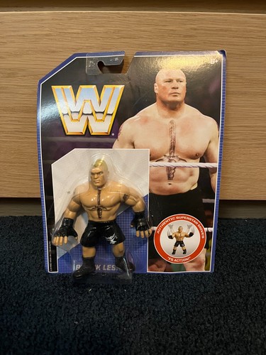 WWE Brock Lesnar Mattel Retro Series 1 Wrestling F...