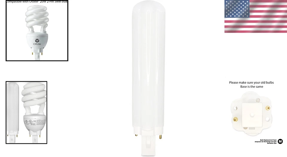 Full Spectrum LED Bulb for OttLite 20W Lamp - Image 2 of 4