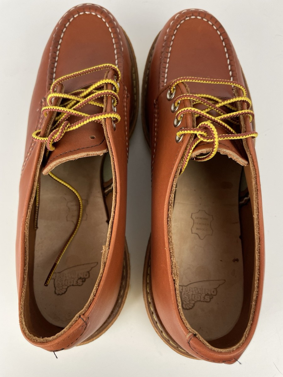 Red Wing 8103 Moc Toe Oxford Oro-Russet Portage Leather 8 D