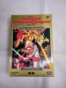 Famicom Software Model Ad D Pool Of Radiance Pony Canyon FHH76