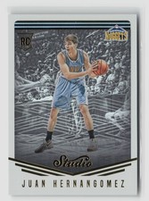 2016-17 PANINI STUDIO JUAN HERNANGOMEZ #81 RC NUGGETS
