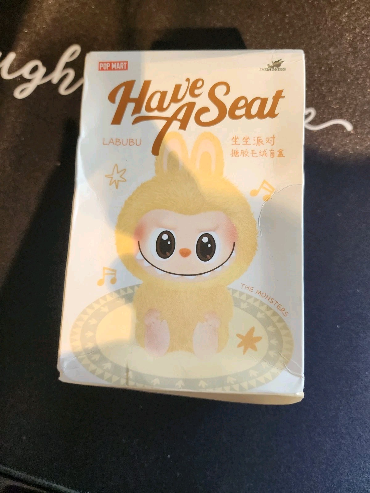 POP MART LABUBU The Monsters Have A Seat Vinyl Plush Blind Box US AUTHENTIC