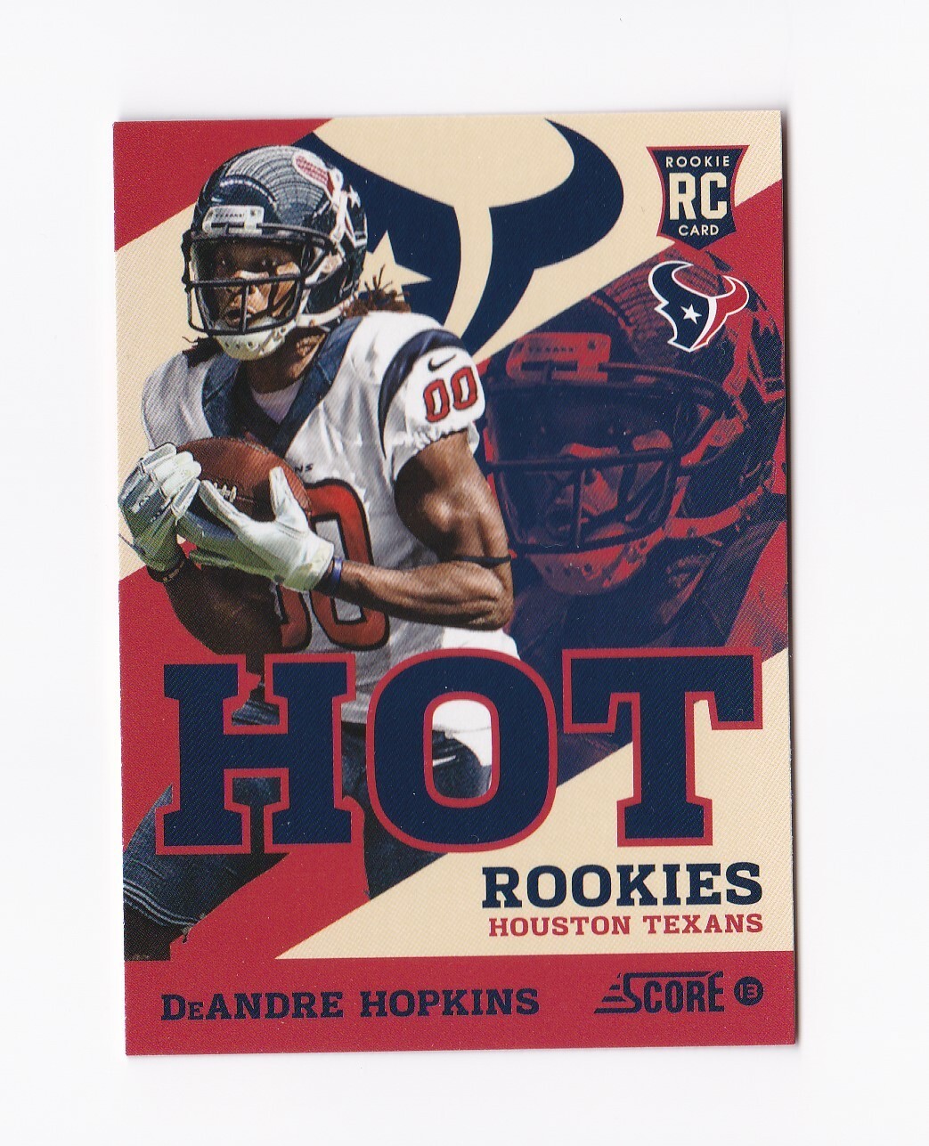 2013 Score Hot Rookies Retail #7 DeAndre Hopkins RC Texans Clemson Tigers