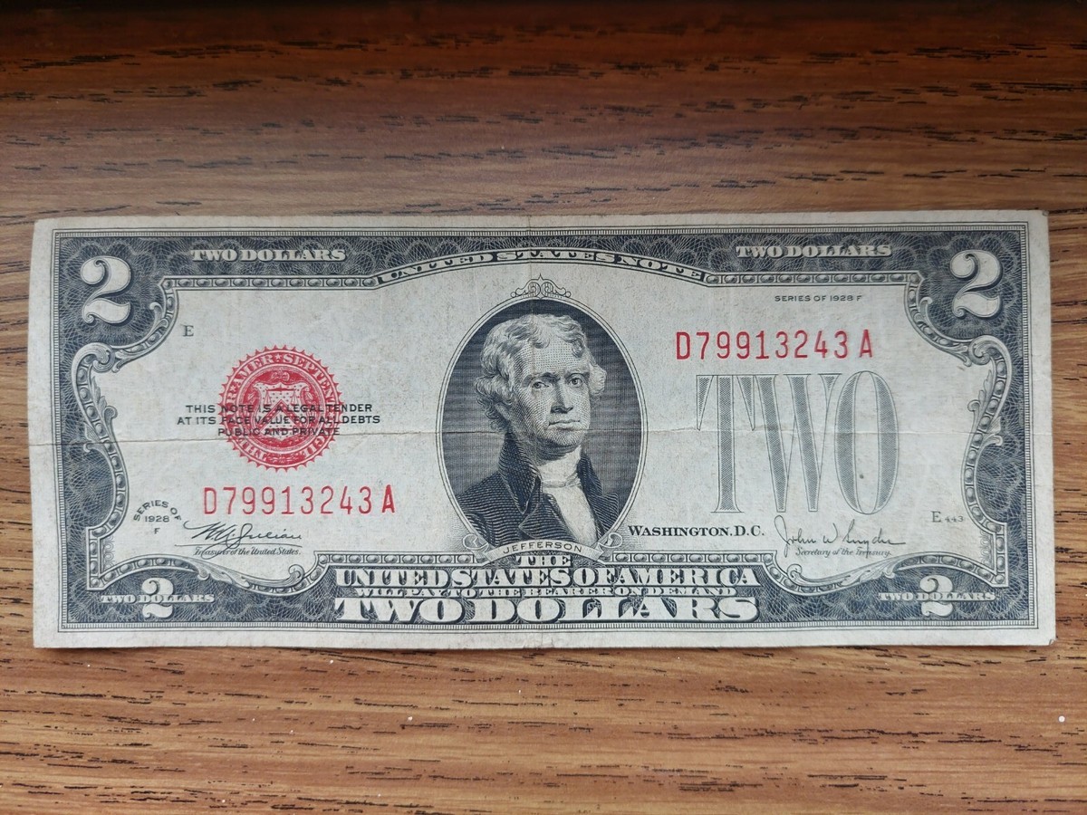 1928-F $2 Two Dollar Note. | eBay