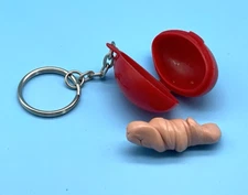 Silly Putty Keychain 1996 Basic Fun Key Chain Ring Stress Ball Fidget Keychain