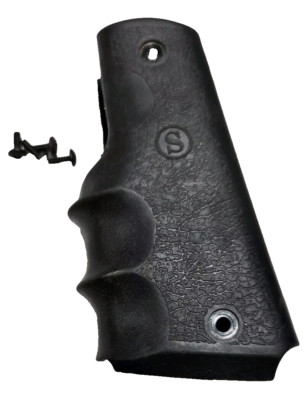 Black Paintball Gun 45 Trigger Frame Rubber Wrap Around Grip and Screws Fre Ship