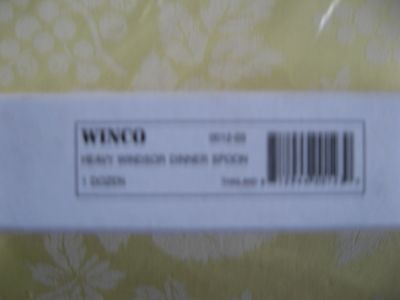 0012-03 Windsor Heavy Weight Dinner Spoon One Dozen - Lot of 3