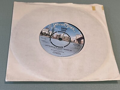 David Soul - Let's Have a Quiet Night In - Mary's Fancy - Vinyl Record 7'' Single