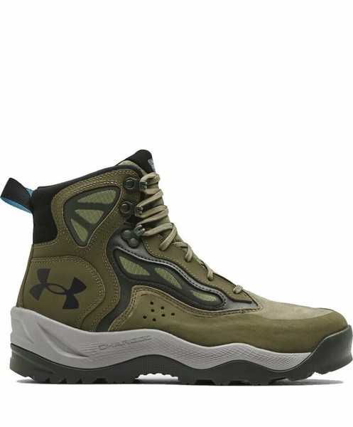 Size 11.5 - Under Armour Charged Raider Mid Marine OD Green for  