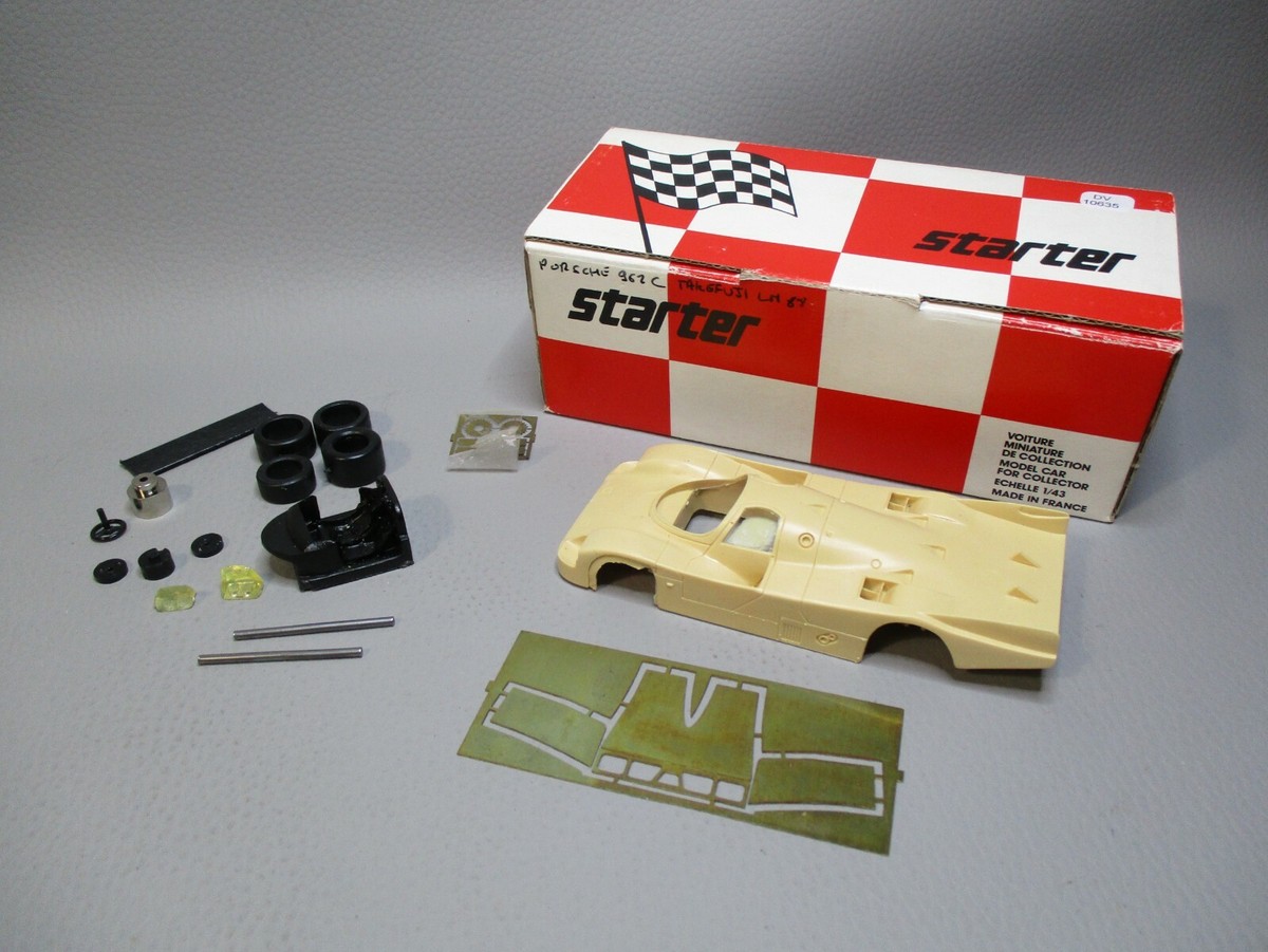 Maquette Porsche 962C Camel N°4 – Starter 1/43 – Le Mans 1988 – Kit Résine à Monter