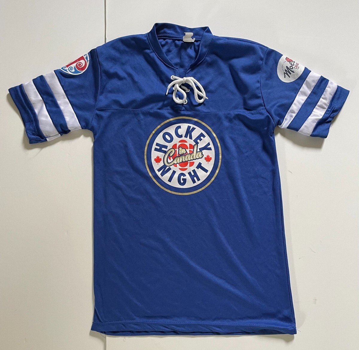 Hockey Night in Canada, Boston Pizza/ Molson Mens Small Short sleeve Jersey