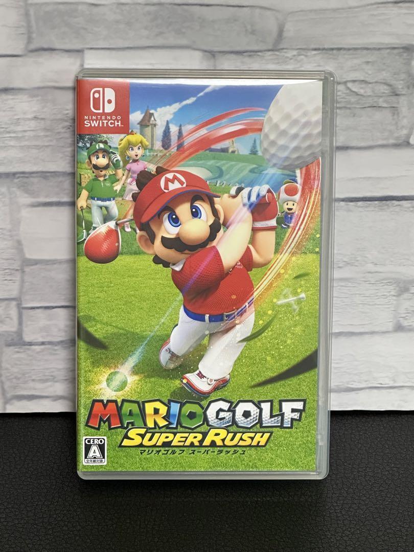 Mario Golf Super Rush Nintendo Switch from Japan used 