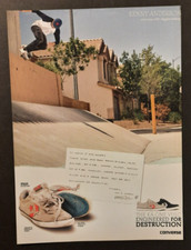 CONVERSE Ka-One Vulc Kenny Anderson skateboarder ~ Magazine Print/Promo Ad 2012