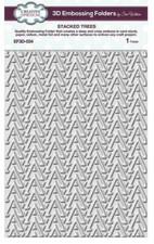 Creative Expressions 3D Embossing Folder Stacked Trees