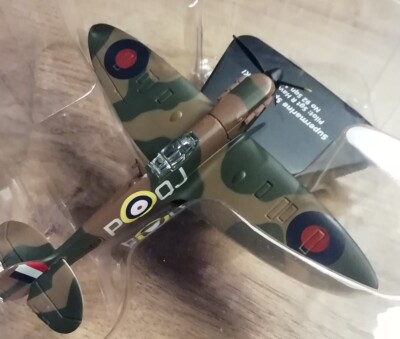 Oxford Diecast 1/72 – Spitfire Mk.I – 92 Sq. 1940 – AC001 – Occasion