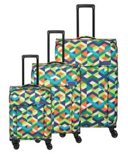 travelite CAMPUS MULTICOLOR Trolley 3-teiliges SET   4-Rad Reisekoffer NEU