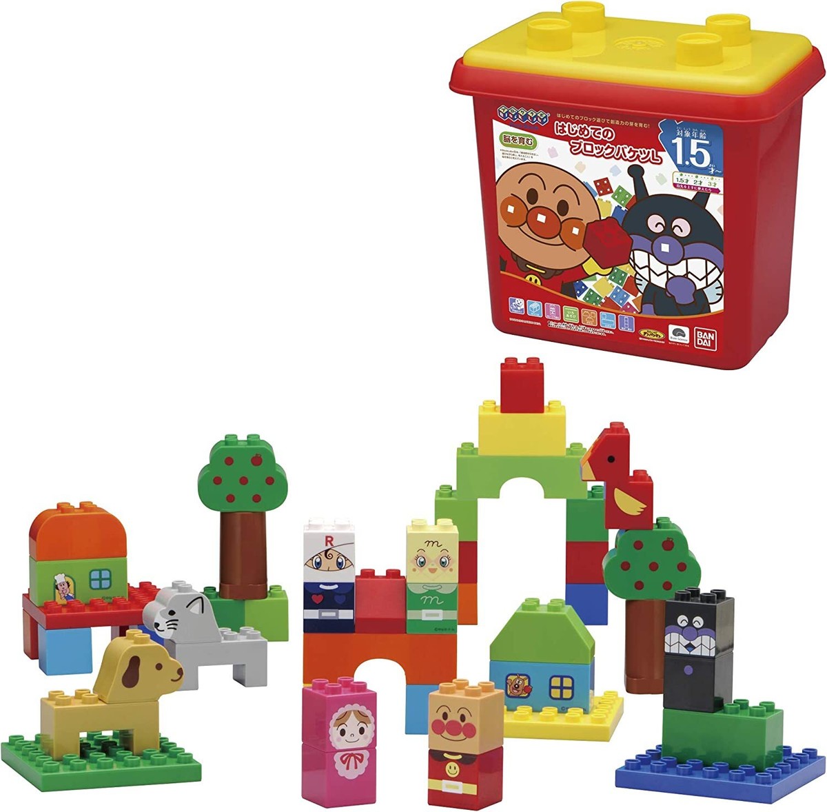 Man☆Labo☆初回ABセット BlockLabo Anpanman Anpanman and Friends Block Set