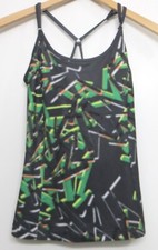 Fila Sport Tank Top Shirt Womens XS Activewear Spaghetti Strap Bra Lining Top