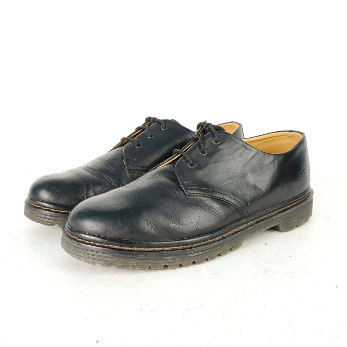 Skechers D395341 Black Leather Lace Up Oxford Shoes Men\'s Size 8 Skechers Shoes Mens 12 Black Leather Oxford Chunky Lace Up  main image 3