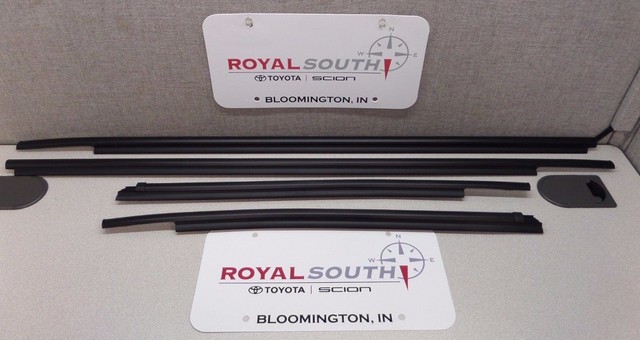 Toyota Tundra DCB 07-20 Door Belt Molding 4pc Set Weatherstrip Genuine