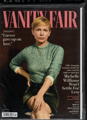 Vanity Fair September 2018 Michelle Williams Yasmin Le Bon Laura Harrier Spike L