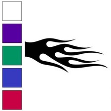 Fire Flames Vinyl Decal Sticker Multiple Colors Sizes 7256