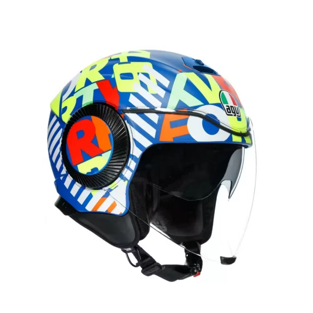 AGV Orbyt open face message your size before / after buy it