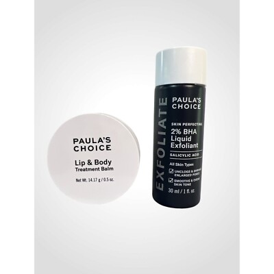 Paula's Choice Exfoliant & Lip Body Balm - BHA Liquid, Skin Perfecting