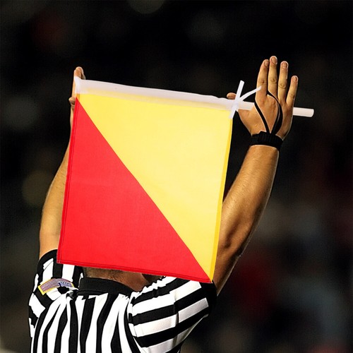 2pcs Training Flags 35x35cm Bright Signal Flags for Sports and - Picture 3 of 12