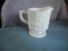Vintage Westmoreland Pameled Grape Milk Glass Creamer