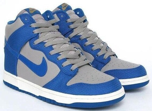 Nike Dunk High Wolf Grey/White Cool Grey Men\'s Shoes Size 13 EUC 317982-045 Nike Dunk High Shoe Wolf Grey 317982-045 Men Size 9 From  main image 4