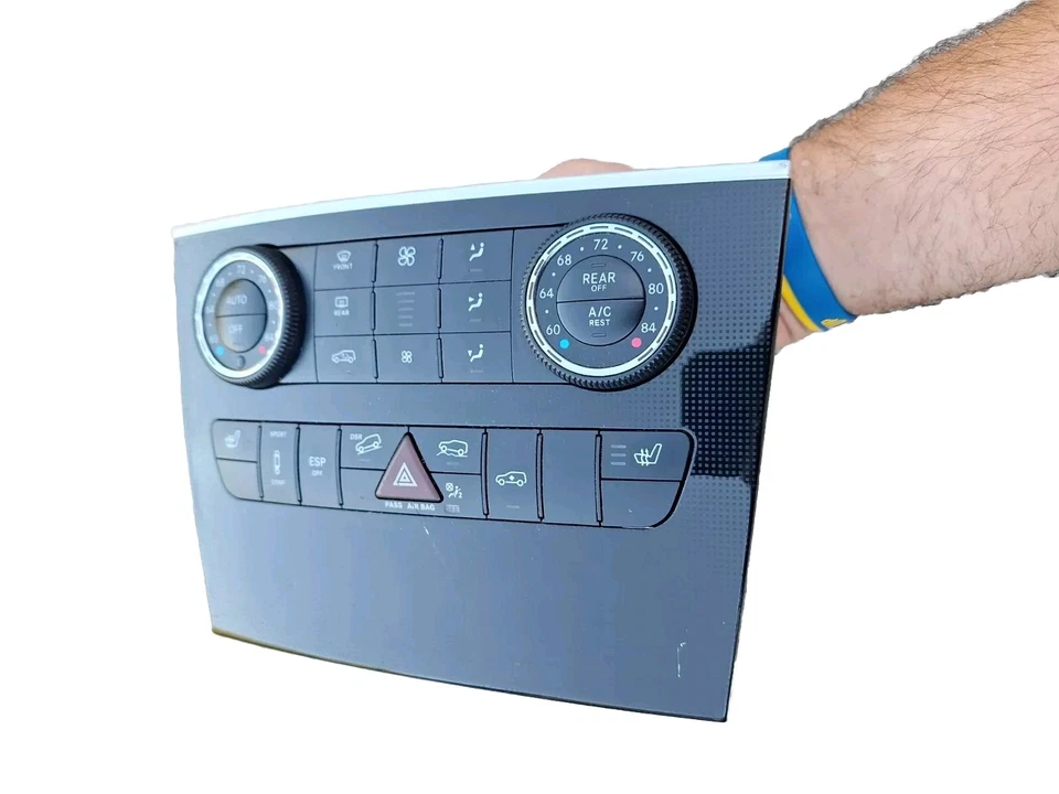 Interruptor de control de temperatura climática para calefacción Mercedes R350 panel de climatización OEM 06-08 Foto 3 de 4