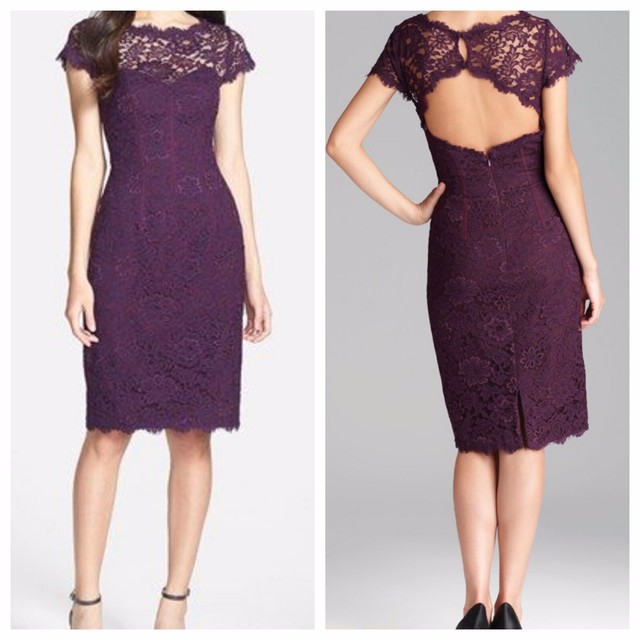 monique lhuillier purple dress