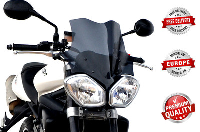 スピードトリプル 2011~15 スモークスクリーン TRIUMPH SPEED TRIPLE 1050 2010-2015 RACING SCREEN WINDSHIELD