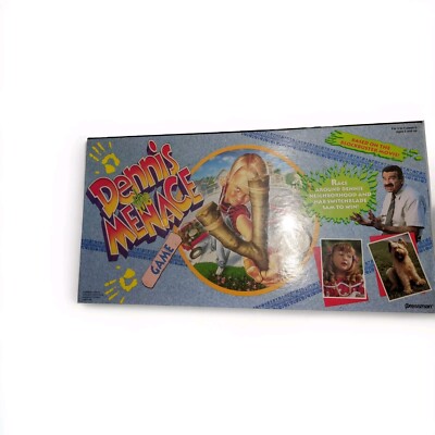 Vintage 1993 Dennis The Menace The Movie Board Game Complete in sealed plastic. 