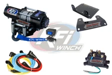 2000 LB KFI Cable Winch & Mount Kit Arctic Cat 400 Alterra 4x4 2016 2017
