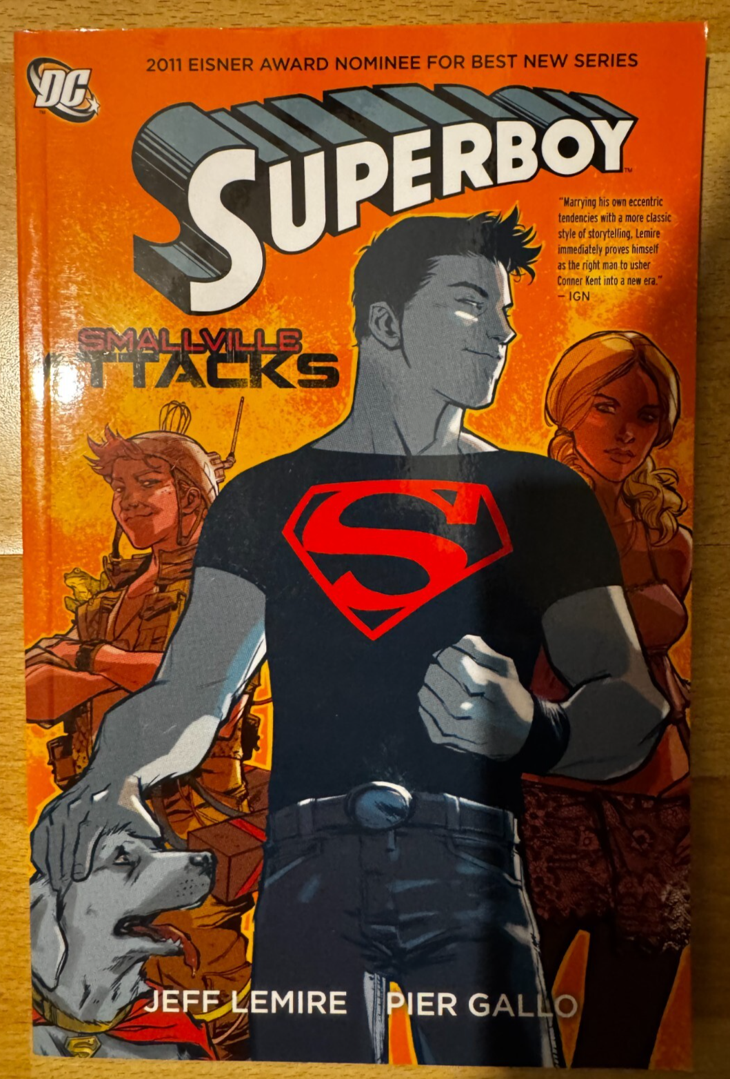 Superboy Smallville Attacks Paperback TPB Graphic Novel DC Comics Lemire Gallo