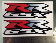 GSX-RR Decalcomanie / Adesivi GSXRR GSXR RR MotoGP Suzuki ECSTAR (170mm x 51mm) X2