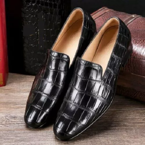 Mens crocodile hotsell shoes