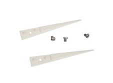 Techni-Pro 758TW0071 - 1.8' Ceramic Tweezer Tips, Style 71, Zirconia Tips for 71