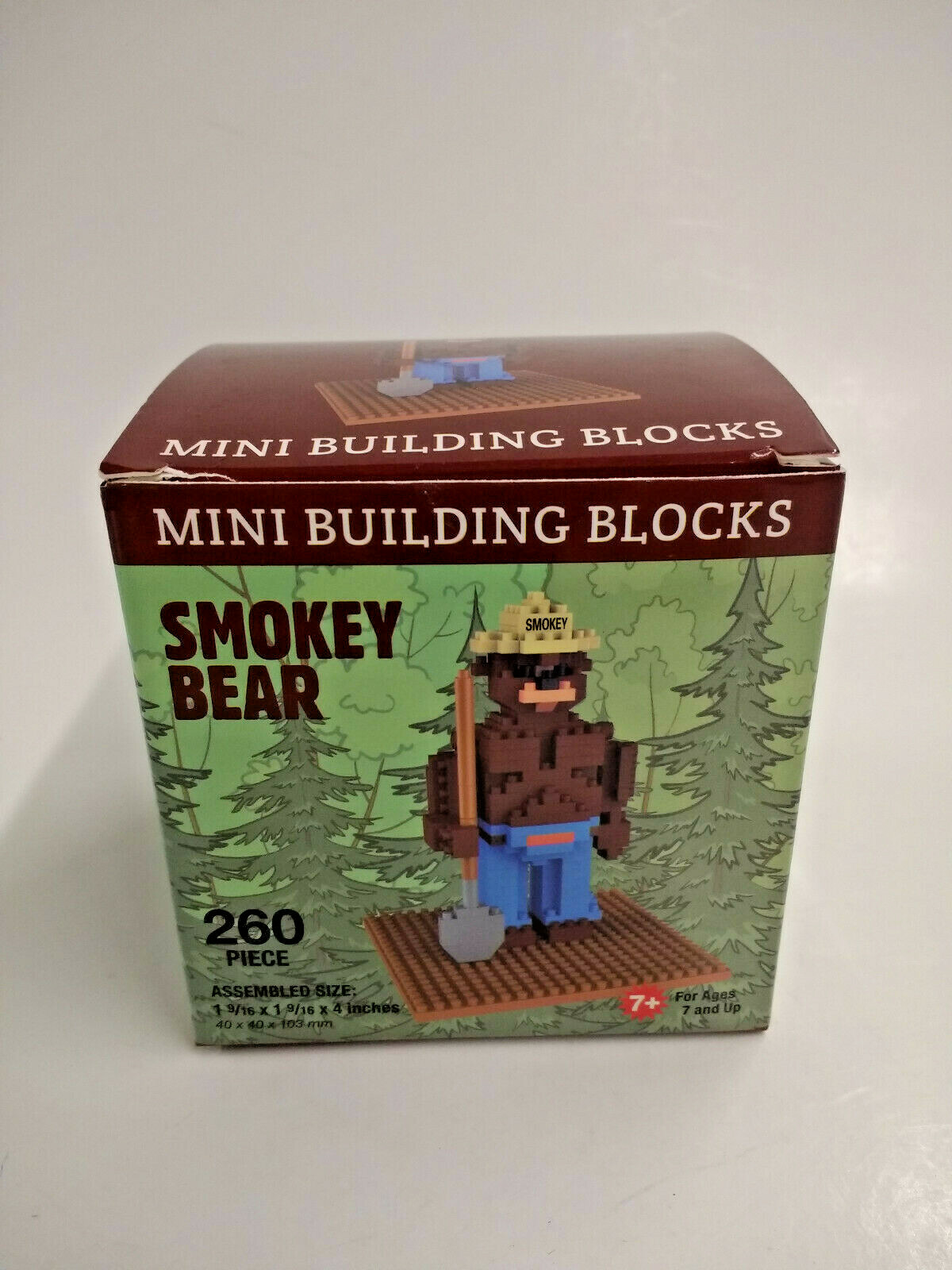 smokey bear mini building blocks