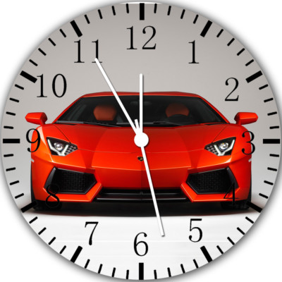 Download Super Car Frameless Borderless Wall Clock Nice For Gifts ...
