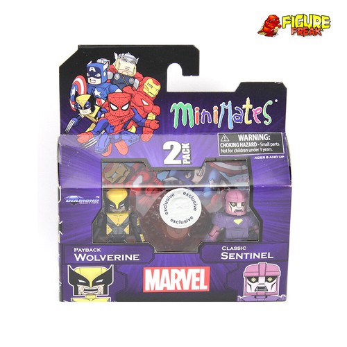 Marvel Minimates TRU Toys R Us Wave 19 Payback Wolverine & Classic ...