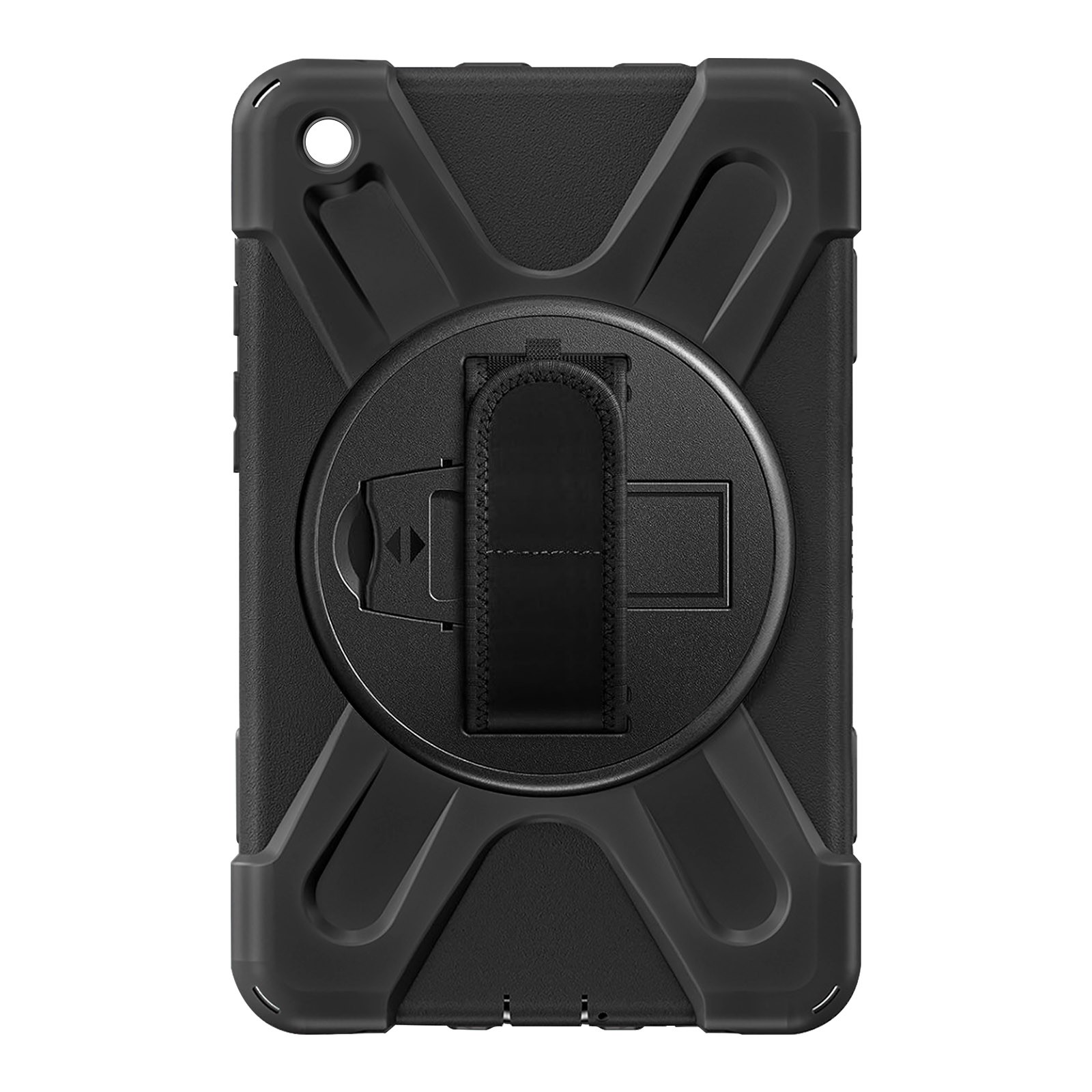 Coque Galaxy Tab A9 Plus antichoc à support rotatif 360 et poignée silicone