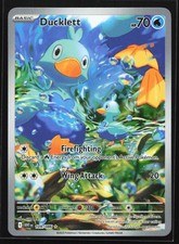 Ducklett 109/086 SV: White Flare Illustration Rare Pokemon Card on eBay